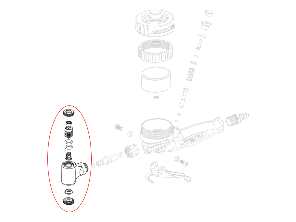 RECAMBIO: CONJUNTO COMPLETO CABEZAL Y SELLOS PARA INF-2 - Imagen 1