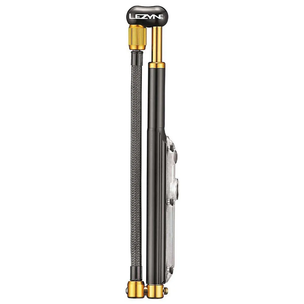 LEZYNE DIGITAL SHOCK DRIVE BLACK/GOLD - Imagen 1