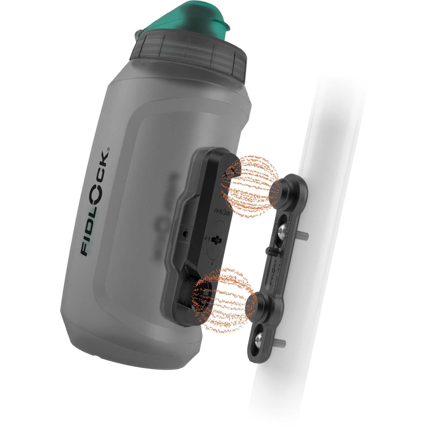 TWIST BOTTLE 450 ANTIBACTERIAL (INCLUYE TWIST BIKE BASE) - Imagen 1