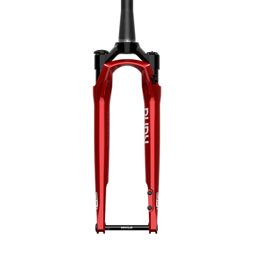 RUDY ULTIMATE RACE DAY 2 CROWN 700C 12X100 30MM ELECTRIC RED 45OFFSET TAPERED SOLOAIR A2 - miniatura 3
