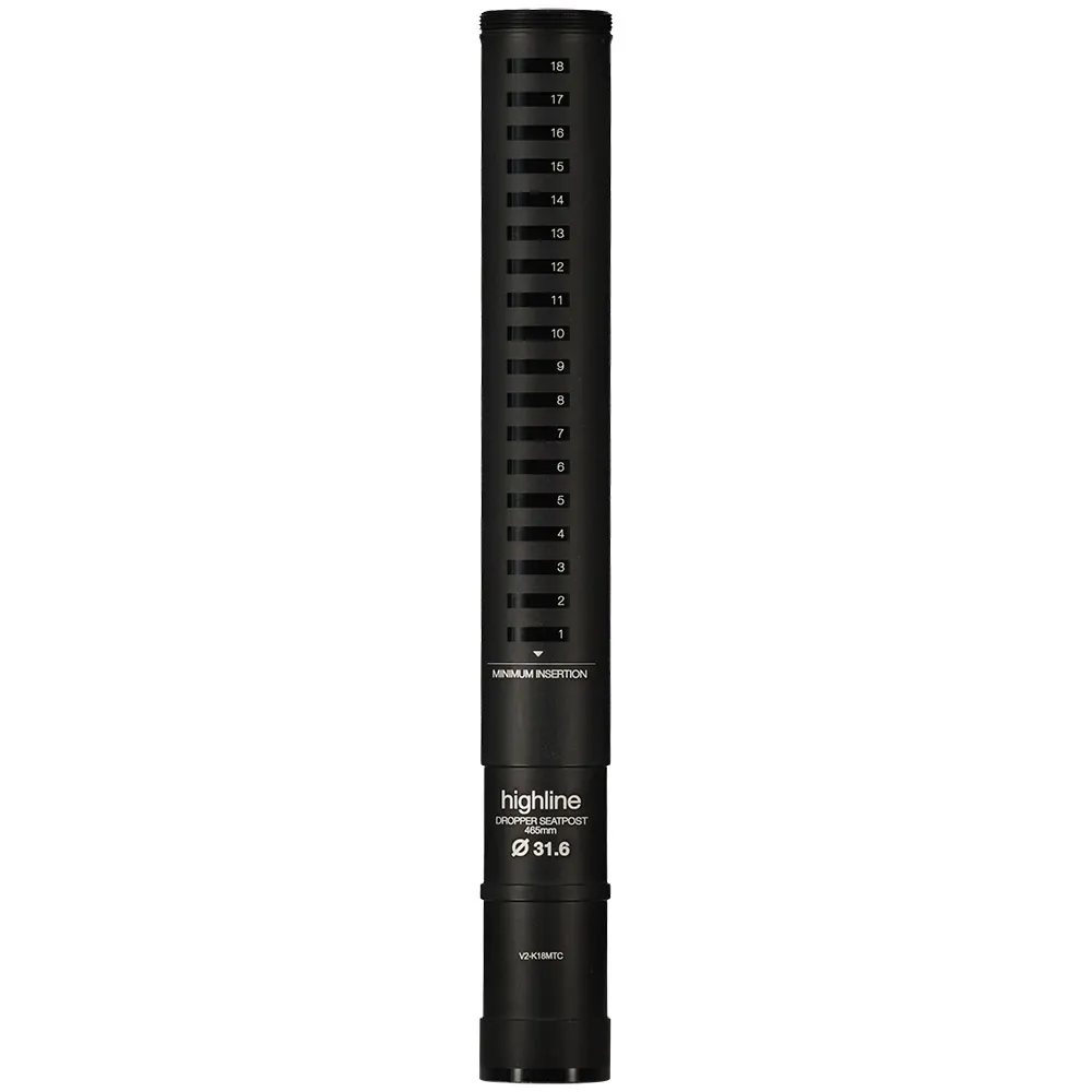 CRANK REC CUERPO HIGHLINE V2 30.9 125MM - Imagen 1