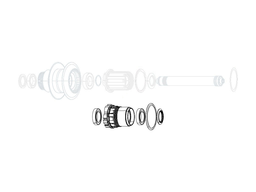 ZIPP KIT NUCLEO XDR BUJE 188 - SUPER9 LLANTA**