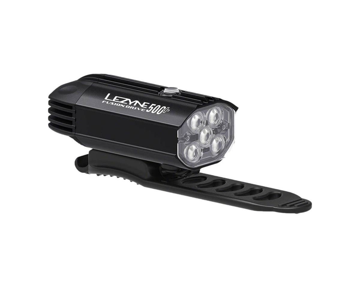 LEZYNE FUSION DRIVE 500+ FRONT SATIN BLACK - miniatura 3