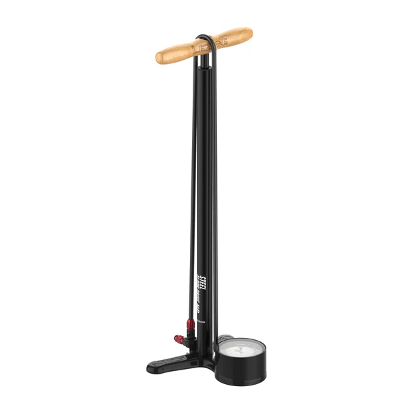 LEZYNE STEEL FLOOR DRIVE 3.5 FLAT BLACK - Imagen 1