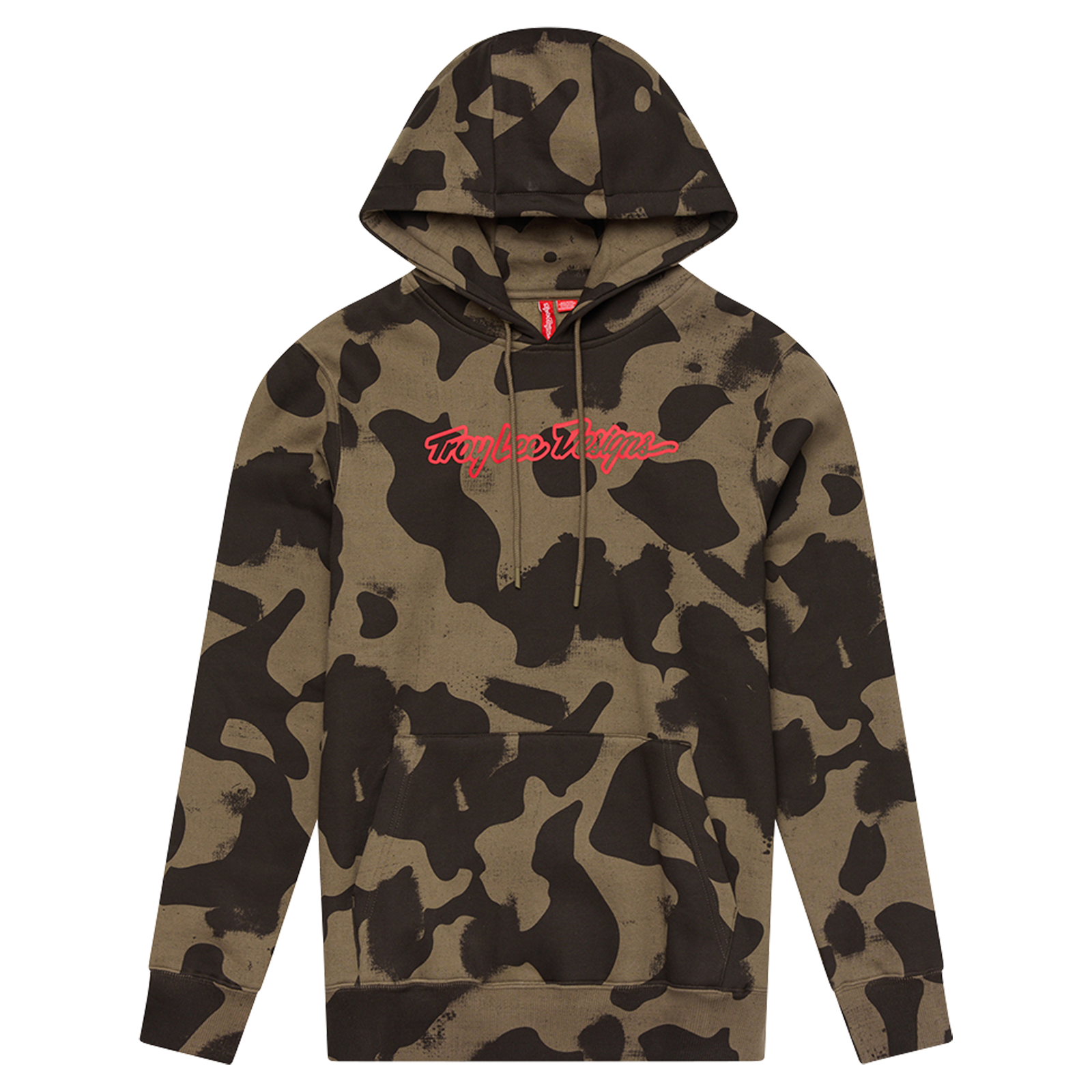 PULLOVER HOODIE SIGNATURE OLIVE CAMO L - Imagen 1