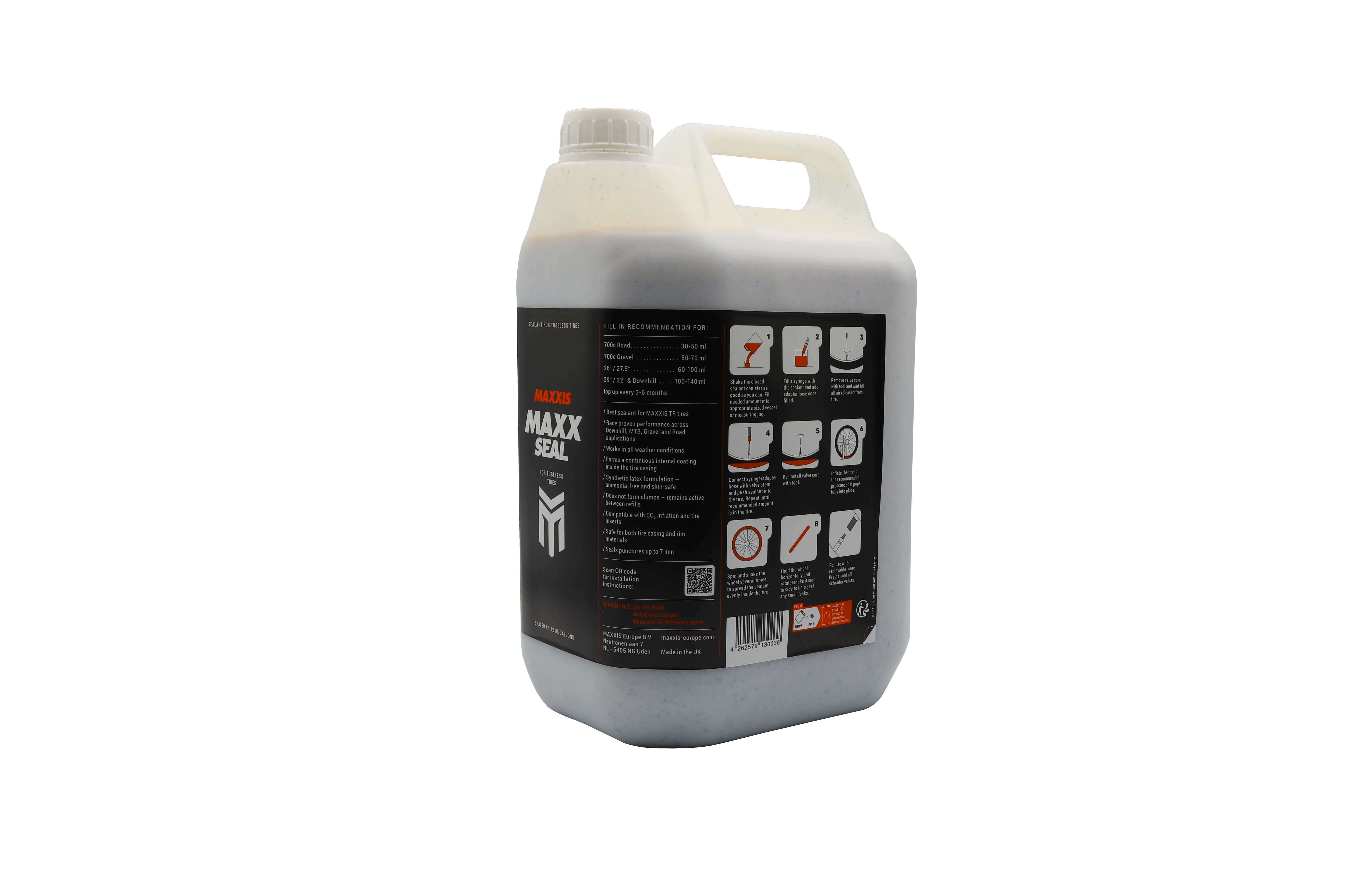 MAXXIS SELLANTE MAXXSEAL BIDON 5L. - Imagen 1