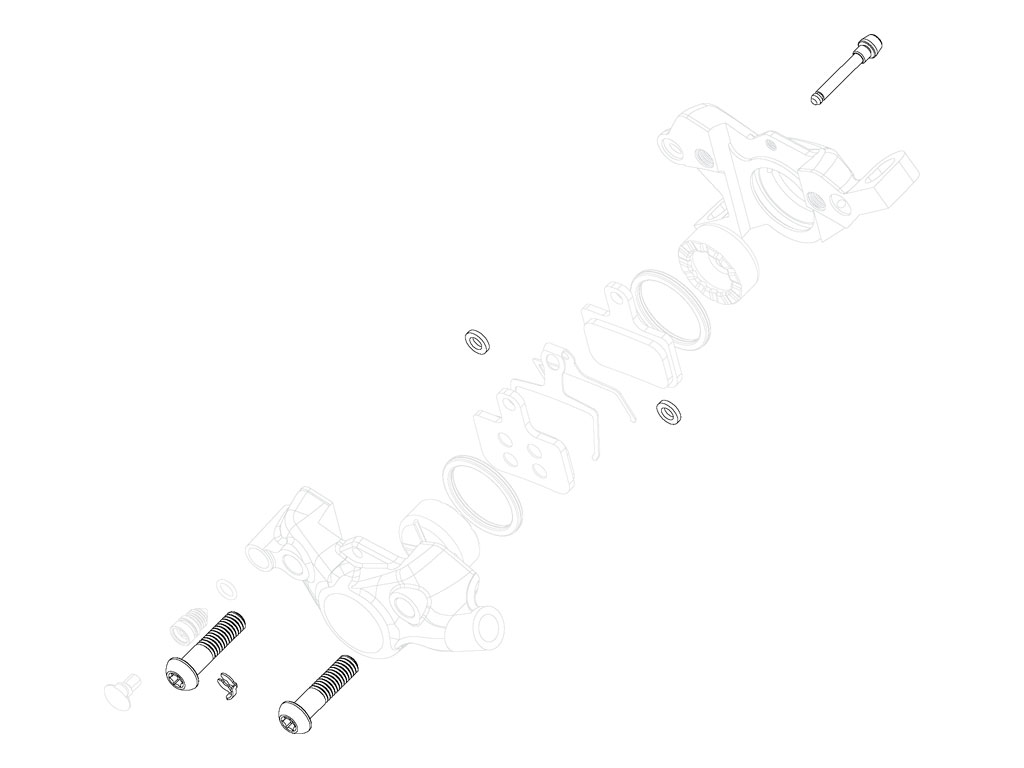 SRM REC KIT TORNILLERIA PINZA LEVEL TLM/ULTIMATE B1 2P