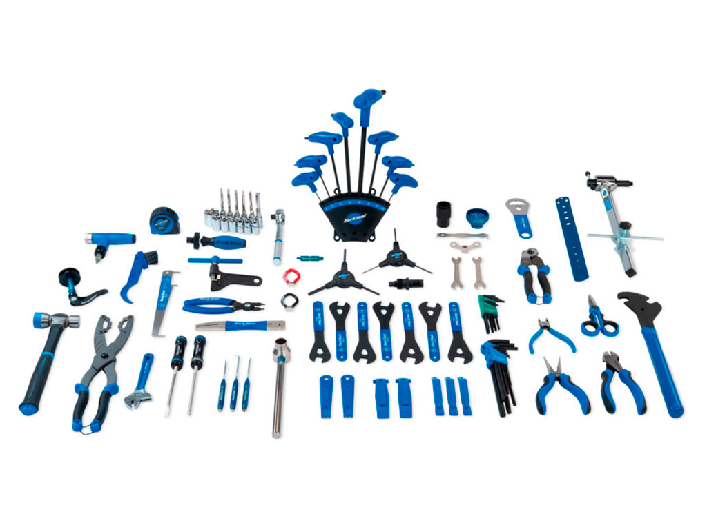 KIT DE HERRAMIENTAS PROFESIONAL PARK TOOL (88 PIEZAS) - Imagen 1