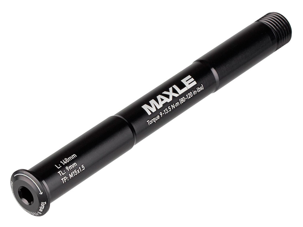EJE MAXLE STEALTH FRONT MTB 15X100 148MM 9MM M15X1.50 (NOT COMPATIBLE WITH RS-1) STANDARD - Imagen 1