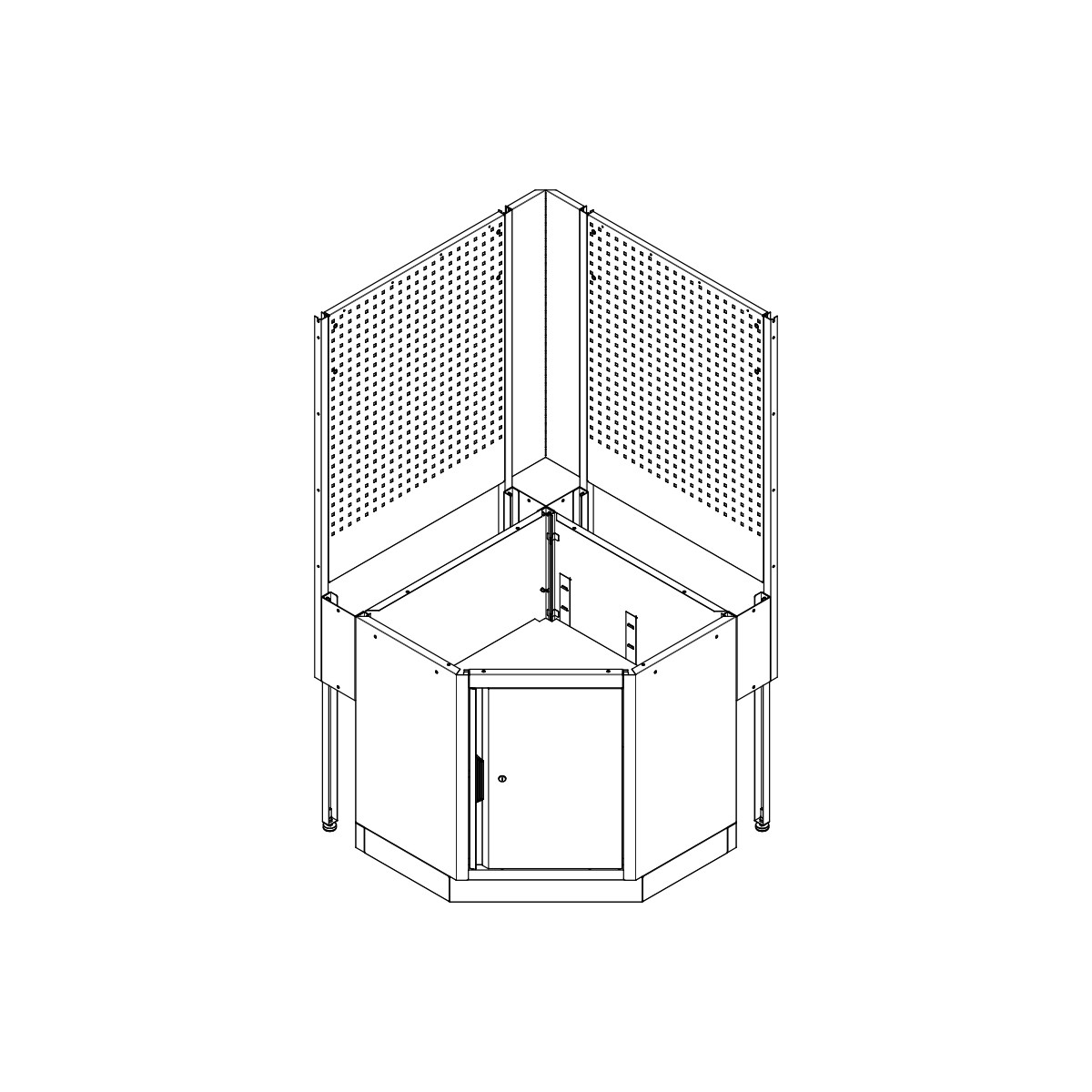 MUEBLES PARK TOOL KIT DE AMPLIACION PARA MODULO ESQUINA (ENCIMERA PROFUNDA) - miniatura 3
