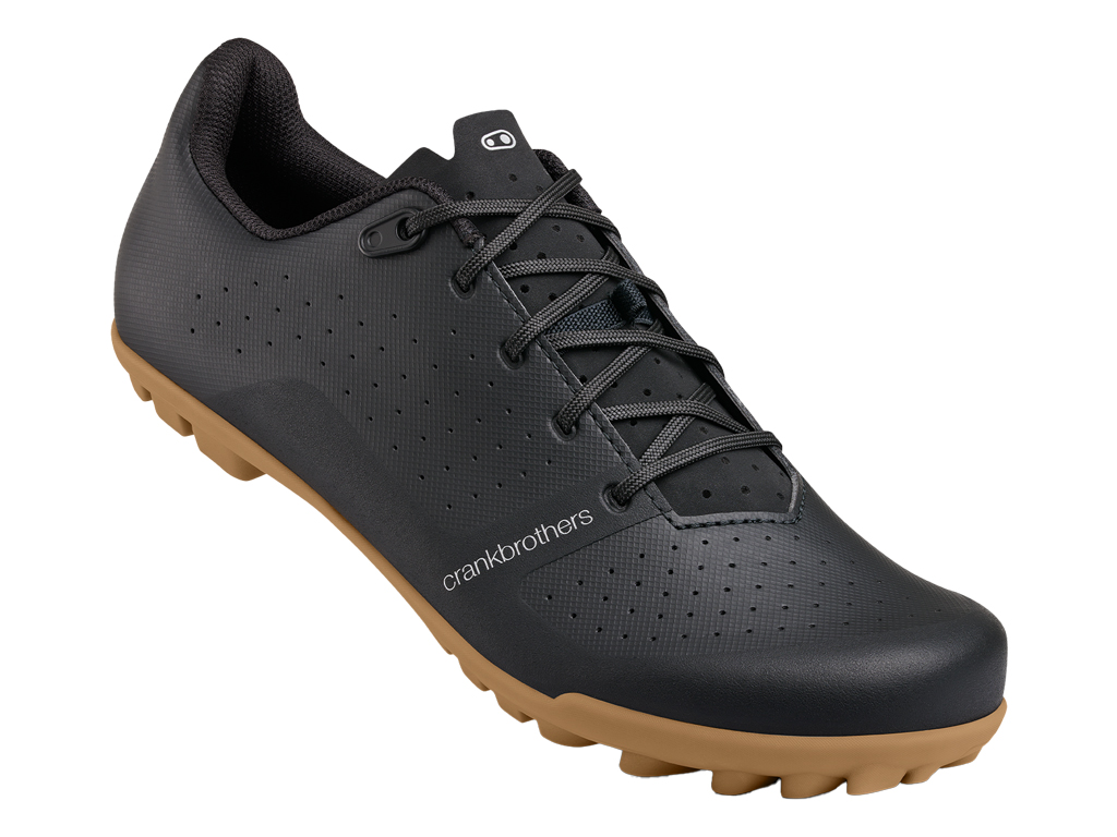 CRANK BROTHERS SHOES CANDY GRAVEL/XC LACE BLACK/BLACK - GUM OUTSOLE 38 - Imagen 1