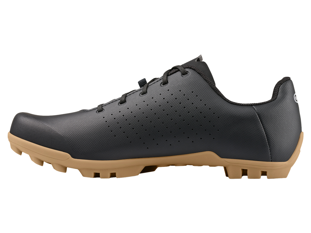 CRANK BROTHERS SHOES CANDY GRAVEL/XC LACE BLACK/BLACK - GUM OUTSOLE 38 - miniatura 3