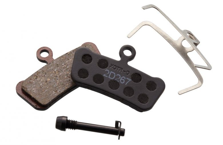 SRM PASTILLA FRENO TRAIL/GUIDE/G2/LEVEL/MOTIVE 4PISTON MEDIUM ORGANICA/ACERO (POWERFUL) SET 20UDS - Imagen 1