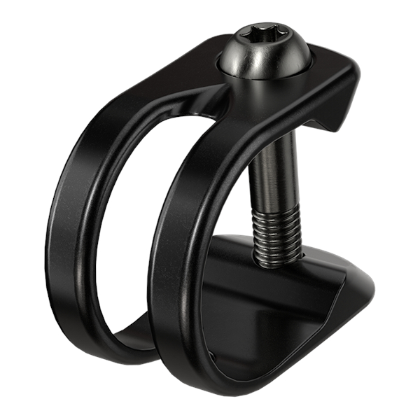 SRM REC ABRAZADERA MANETA FRENO (INCLUYE TORNILLO) NEGRA. CODE, G2, GUIDE, LEVEL, ELIXIR, DB - Imagen 1