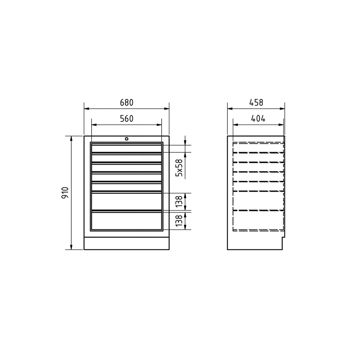 MUEBLES PARK TOOL CAJONERA - 7 CAJONES - miniatura 3