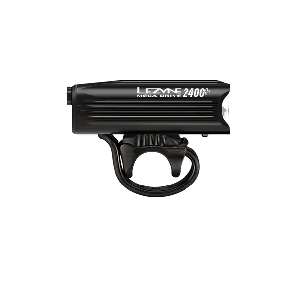 LEZYNE MEGA DRIVE 2400+ FRONT GLOSS BLACK - miniatura 3