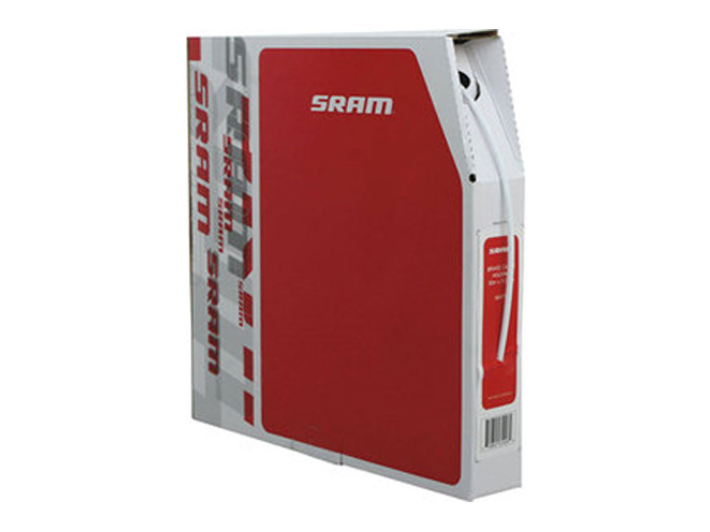 SRM FUNDA CABLE FRENO COMP. BAJA 30m X 5.0mm WHT