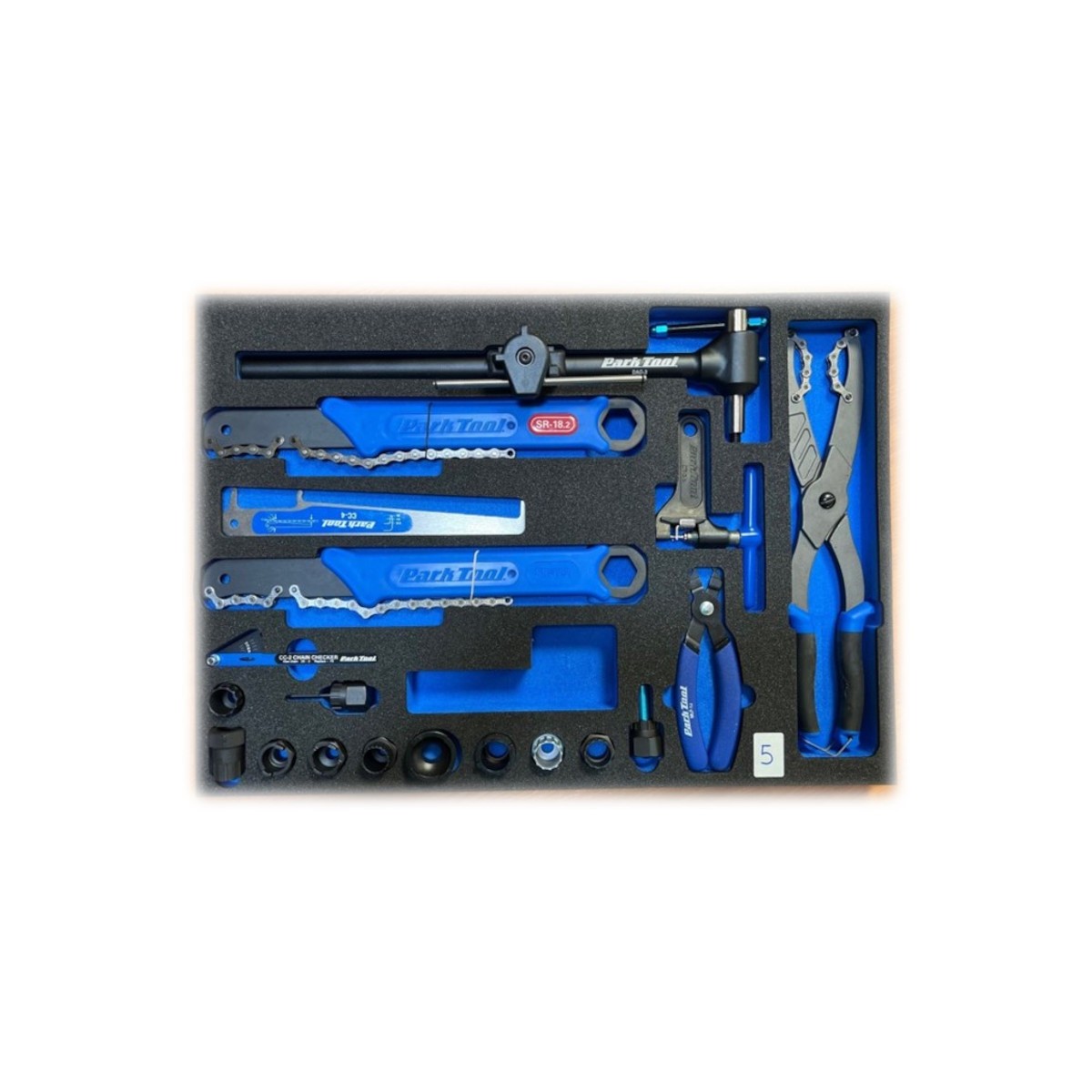 MUEBLES PARK TOOL ESPUMA PTZ CON SUPERFICIE MECANIZADA TRANSMISION - Imagen 1
