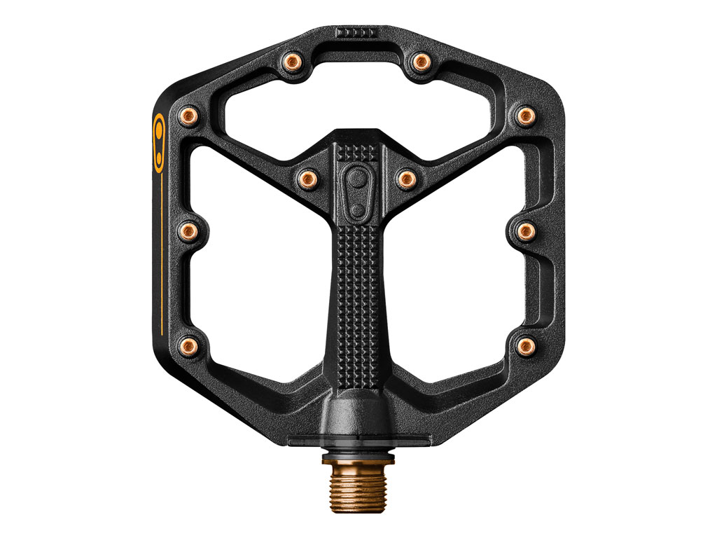 CRANK BROTHERS STAMP 11 SMALL BLACK & GOLD (EXTRA PINS KIT INCLUDED) - Imagen 1