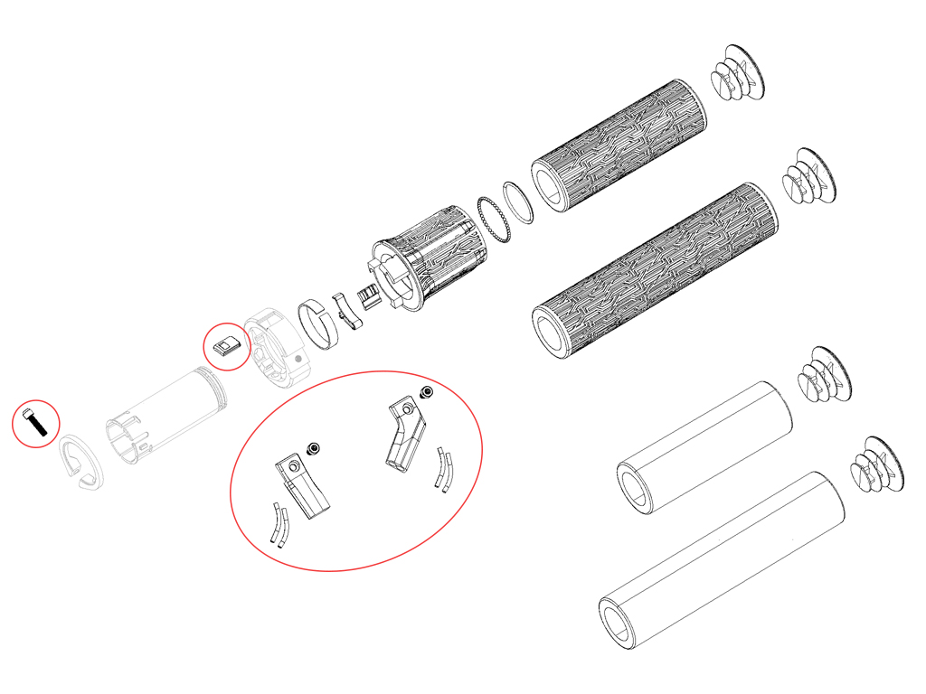 RS REC GUIA CABLE TWISTLOC RECTO/30 GRADOS 2P/3P ULT B1