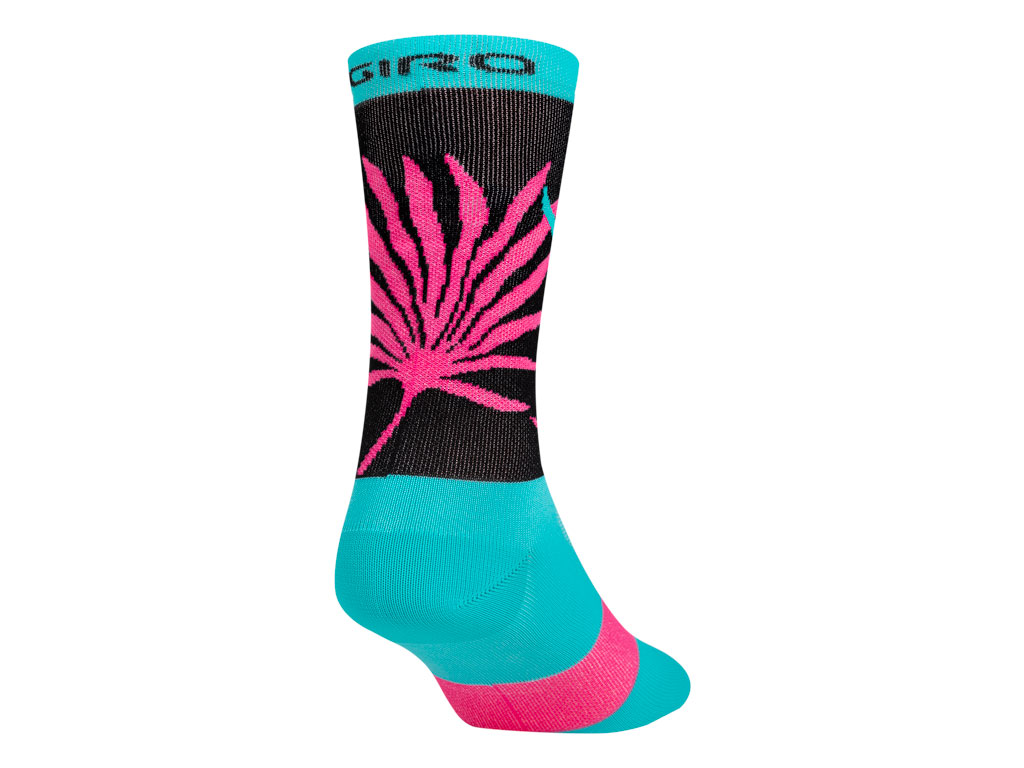 COMP RACER HIGH RISE SCREAMING TEAL/NEON PINK M - miniatura 3