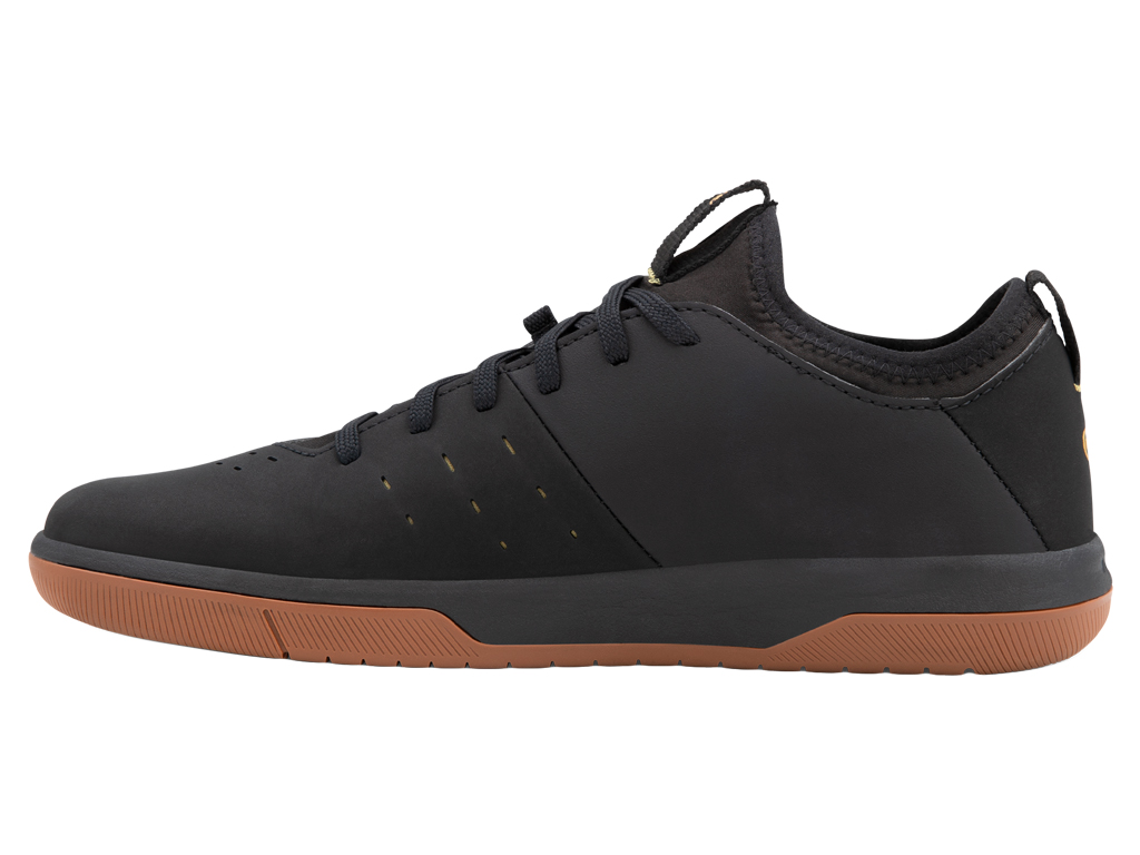 CRANK BROTHERS SHOES STAMP STREET LACE BLACK/GOLD - GUM OUTSOLE 45 - miniatura 3