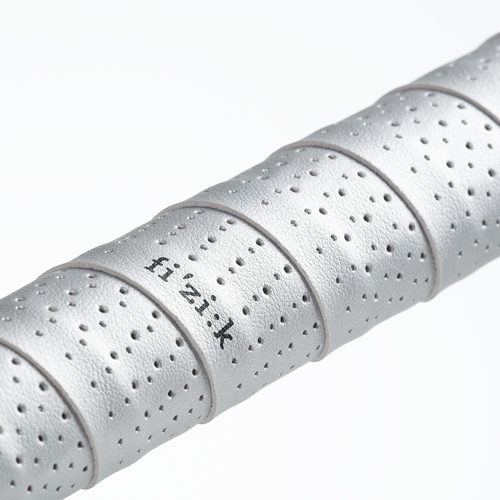 CINTA DE MANILLAR Fizik RACEFEEL 2mm CLASSIC SILVER - miniatura 3