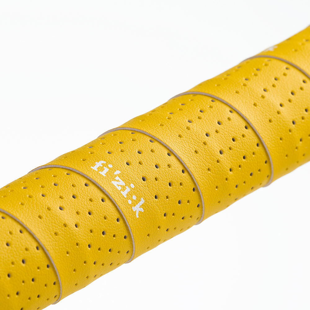 CINTA DE MANILLAR Fizik RACEFEEL 2mm CLASSIC YELLOW - miniatura 3