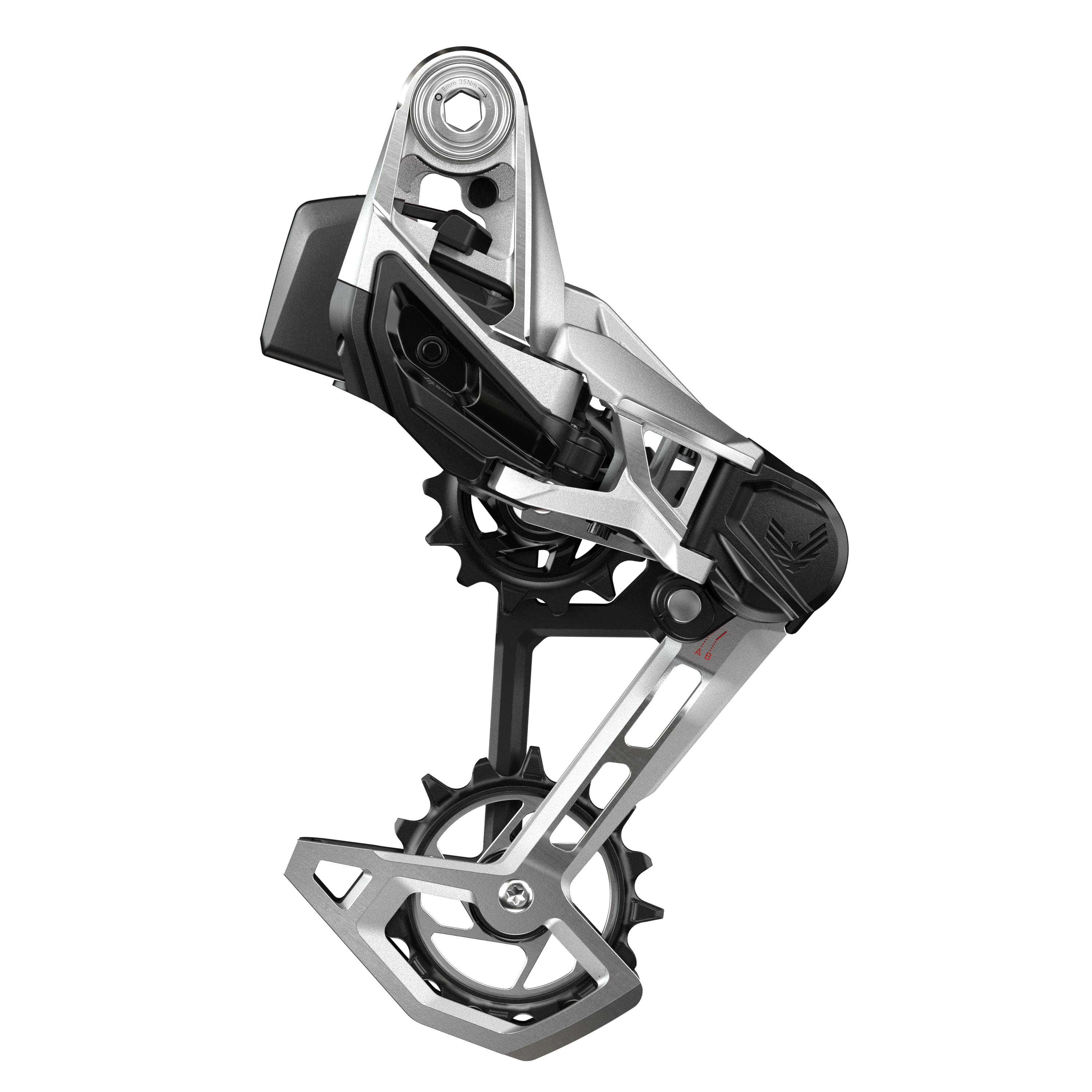 SRM GRUPO 1987 EAGLE AXS T-TYPE Q174 CL55 DUB MTB WIDE 170 SILVER 32T AND 34T CS 10-52 L.E. - miniatura 3