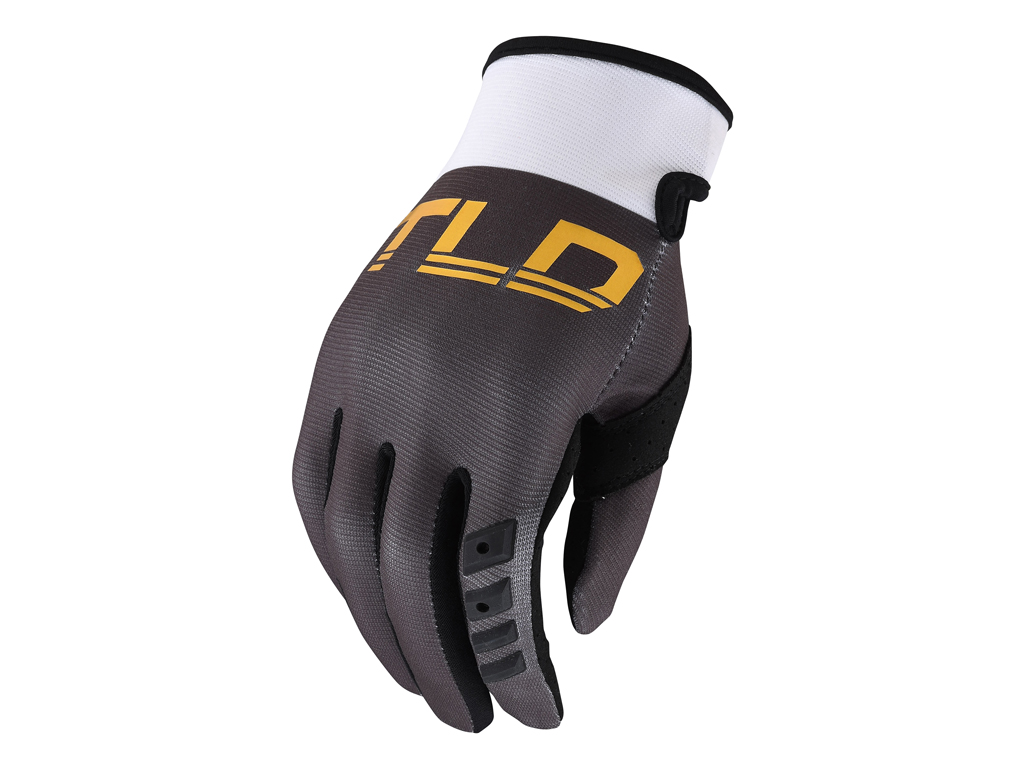 WOMENS GP GLOVE GRAY / GOLD M - Imagen 1