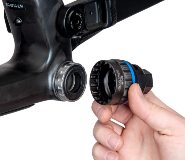 LLAVE PARA CAZOLETAS/LOCKRING ACERO 4140 - 16 MUESCAS Ø44-45MM (SHIMANO BB80/BB70, CENTERLOCK, BAFANG BBS) - miniatura 3