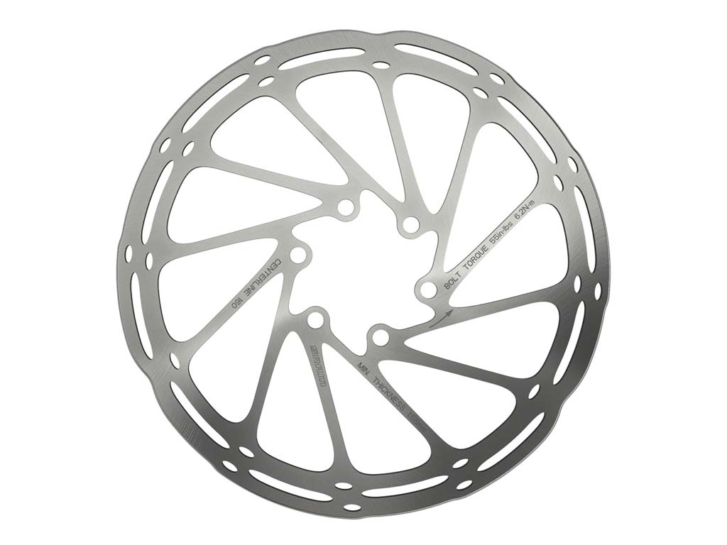SRM DISCO FRENO CENTERLINE 140MM 6T. (BISELADO)