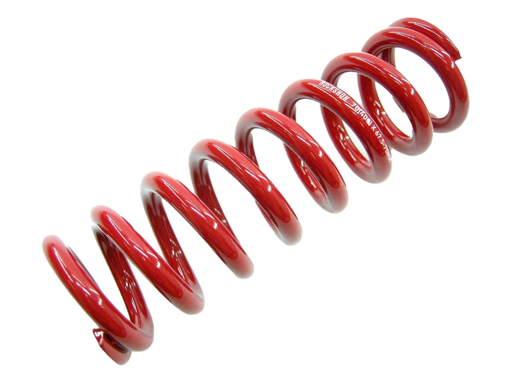 RS MUELLE METRICO ELECTRIC RED LARGO 134MM CARRERA (47.5-55MM) 350 LB