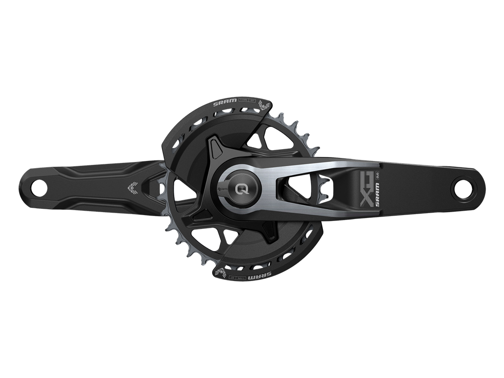 SRM BIELA POWERMETER EJE X0 EAGLE T-TYPE Q174 CL55 DUB MTB WIDE 170 BLACK (2-GUARDS) 32T